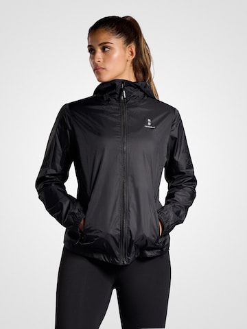 nordicdots Sports Vest 'Windbreaker' in Black: front