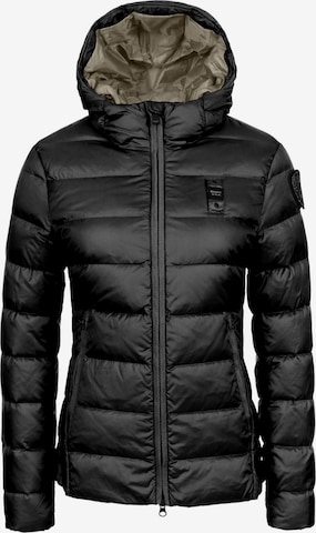 Blauer Jacke 'Charme' in Schwarz: Vorderseite