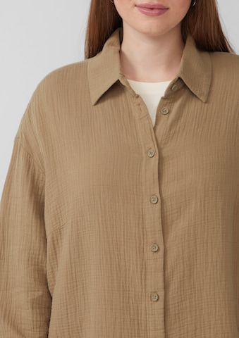 QS Bluse in Grün