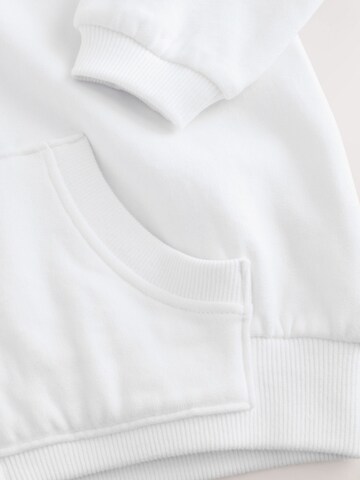 Next Sweatjacka i vit