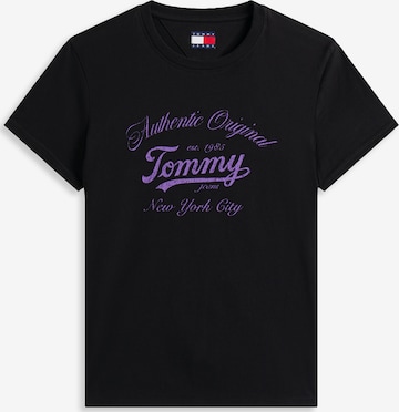 Tommy Jeans Shirts 'Essential' i sort: forside