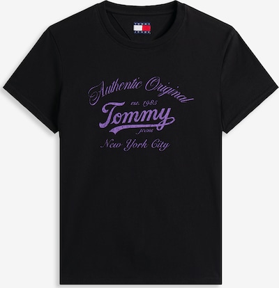 Marškinėliai 'Essential' iš Tommy Jeans, spalva – purpurinė / juoda, Prekių apžvalga
