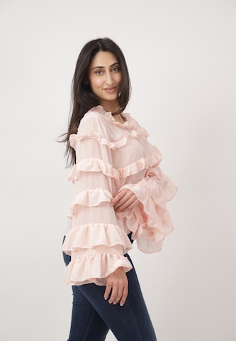 CHERRY KOKO Blouse in Roze