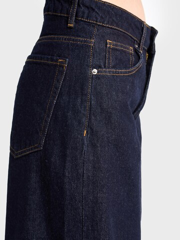 IT'S BASIC Wide leg Jeans 'Palazzo High Rise Jeans' in Blauw