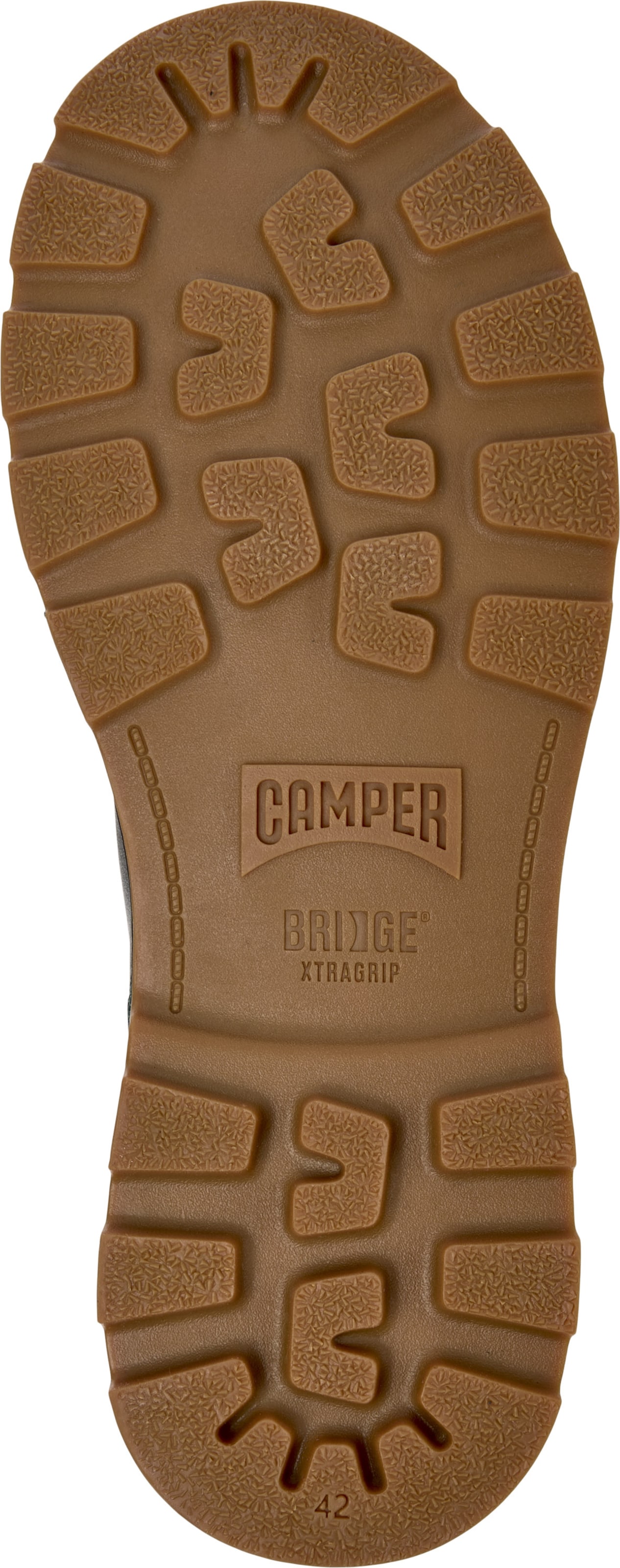 Boots stringati 'Brutus+' di CAMPER in verde