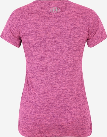 T-shirt fonctionnel 'Tech Twist' UNDER ARMOUR en violet
