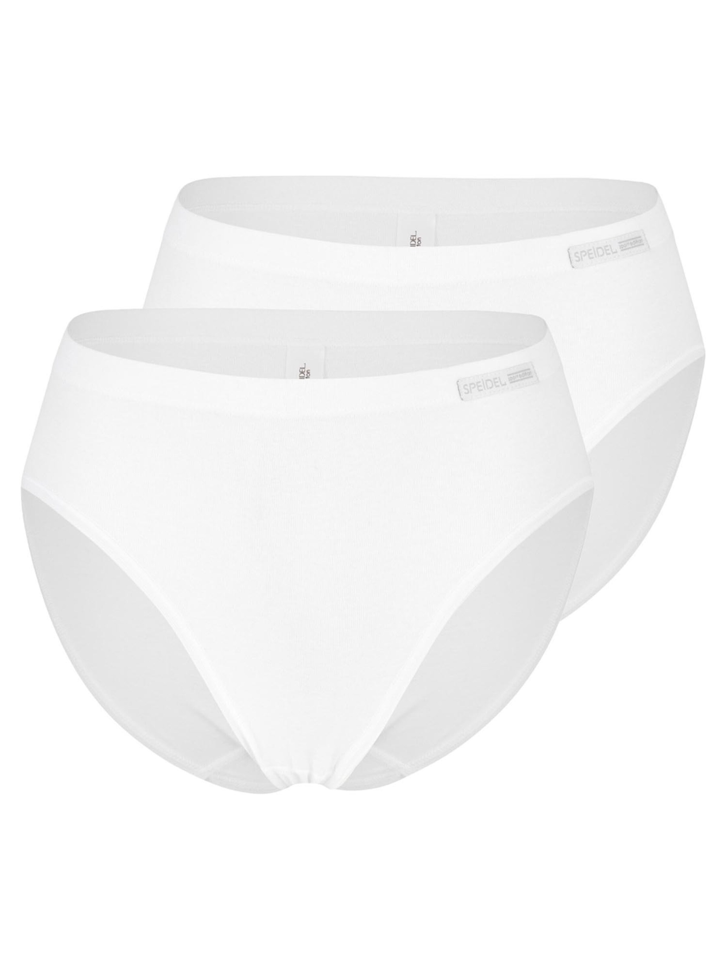 SPEIDEL Slip 'bio.cotton Sport Edition'‌‌‌‌‌‌‌ in Weiß: Vorderseite