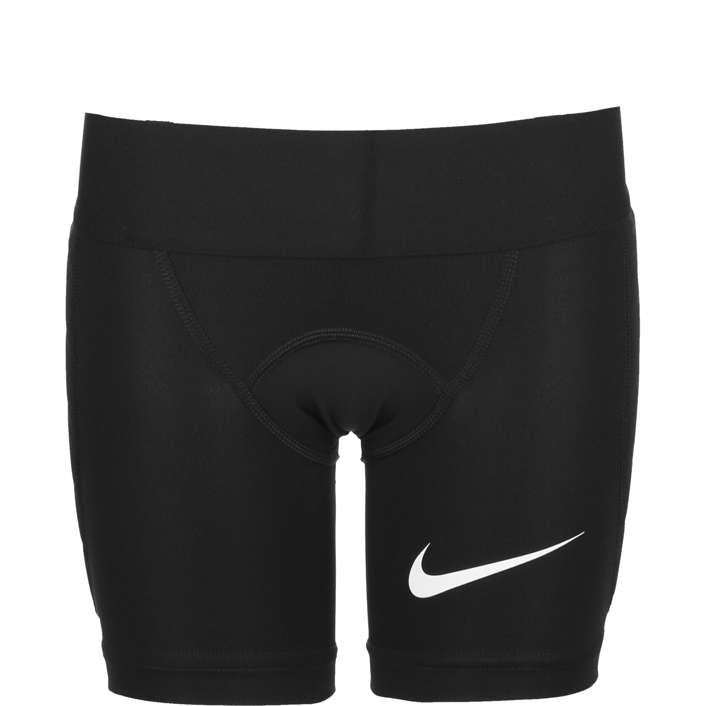 NIKE Slimfit Sportshorts in Schwarz: Vorderseite