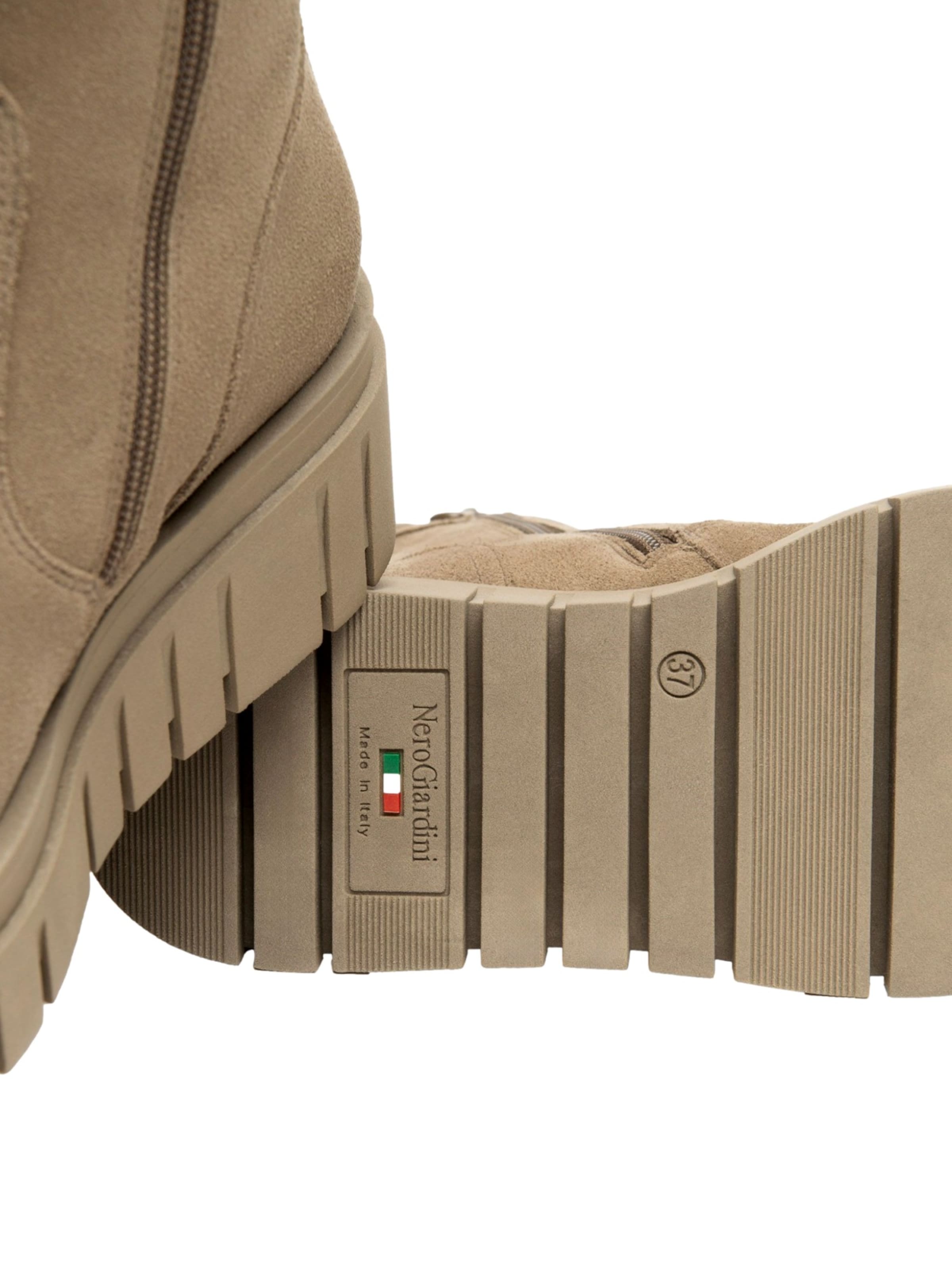 Bottines Nero Giardini en beige