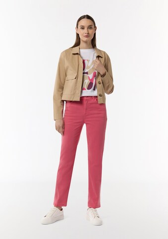 comma casual identity Flared Trousers in Pink