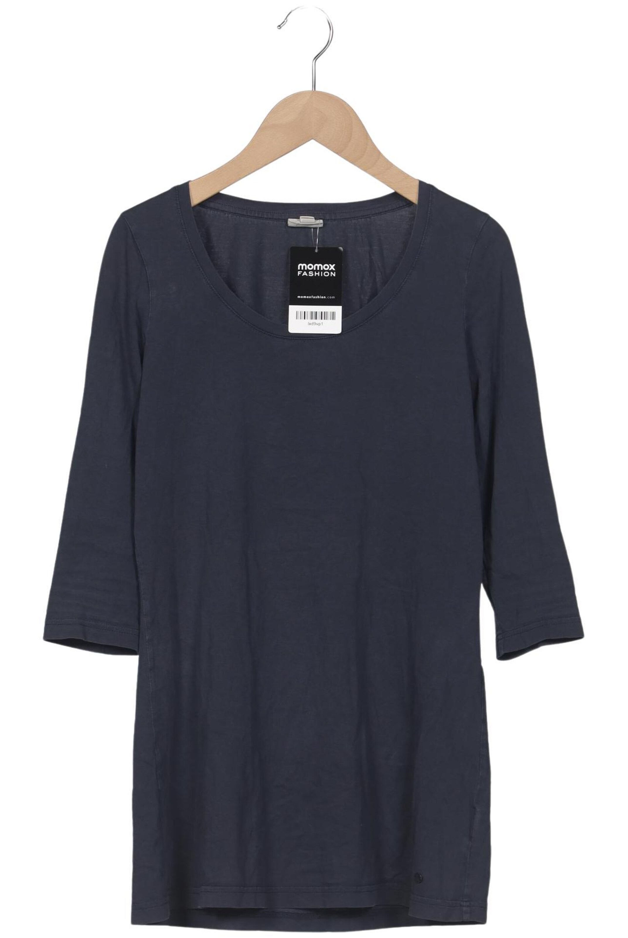 hessnatur Top & Shirt in XS in Blue: front