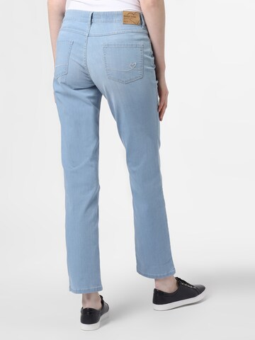 ZERRES Slimfit Jeans 'Cora' in Blauw