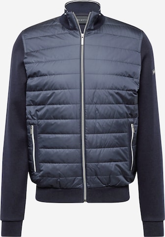 bugatti Sweatvest in Blauw: voorkant