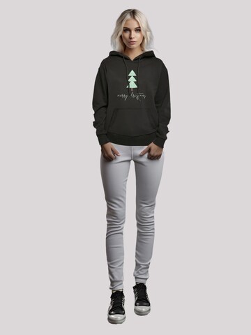 F4NT4STIC Sweatshirt 'Merry Christmas' in Zwart