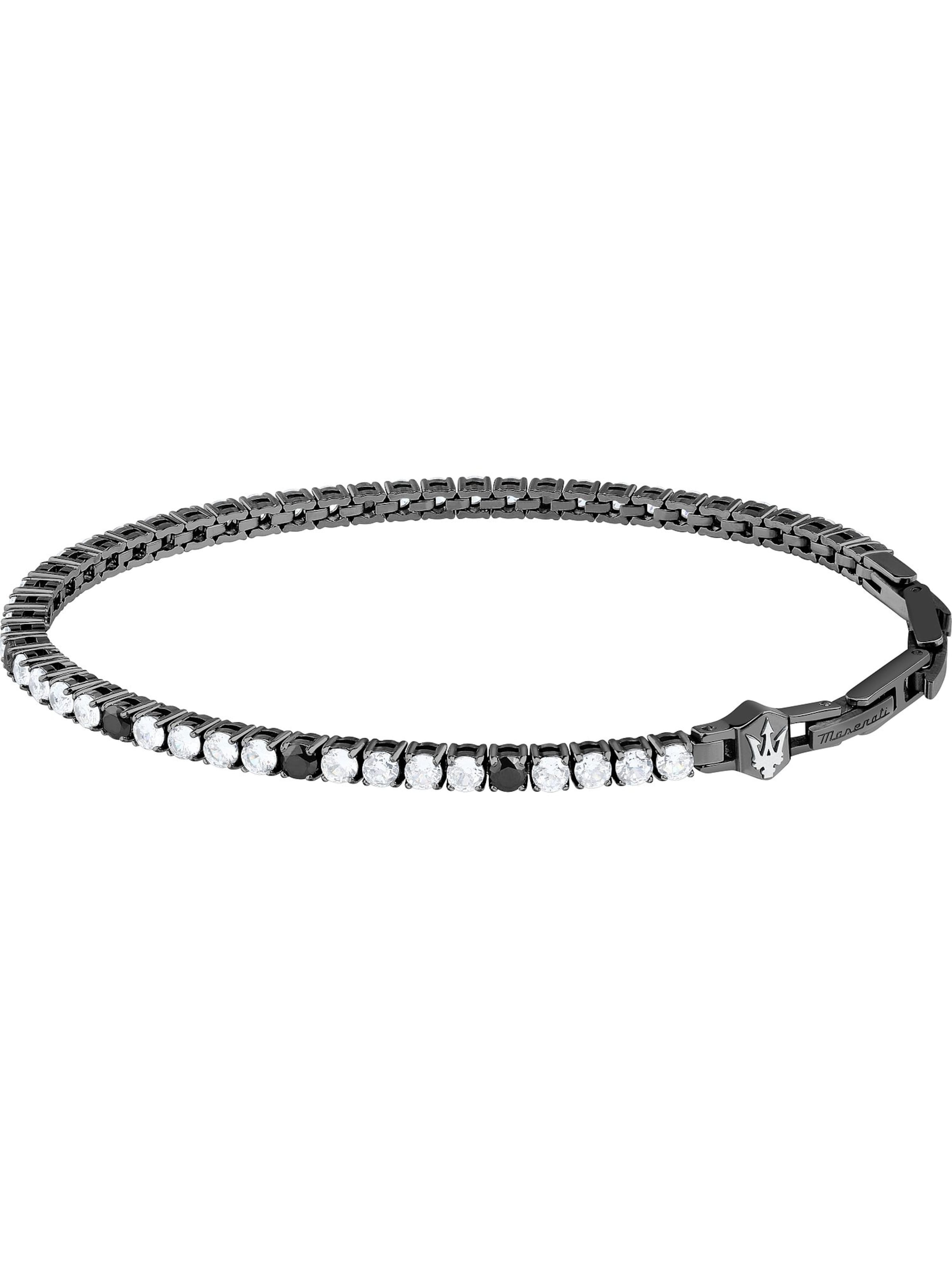 Maserati Armband in Grau: Vorderseite