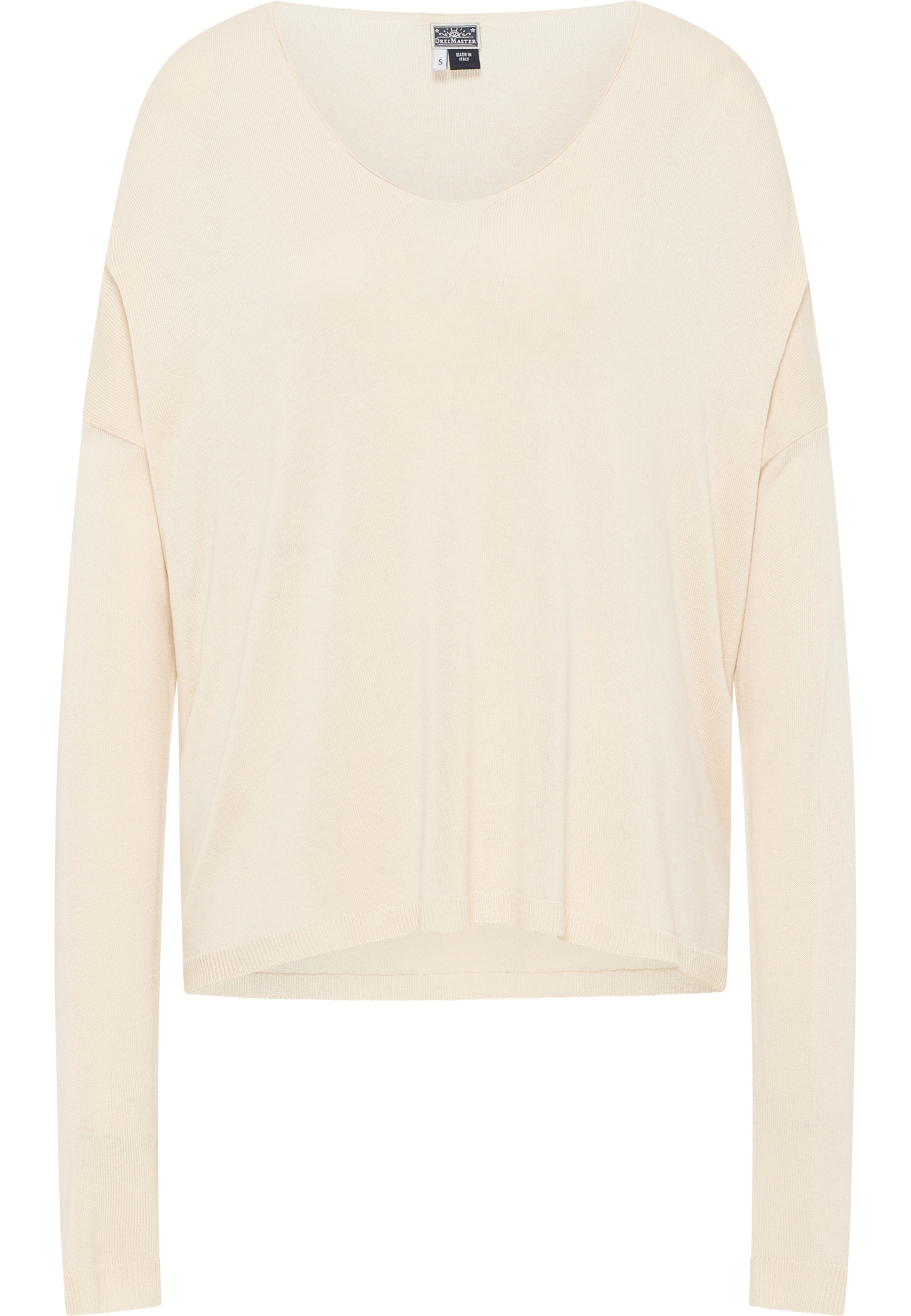 DreiMaster Maritim Sveter - Béžová: predná strana