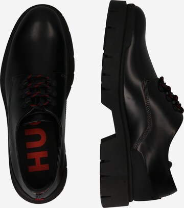 HUGO Red - Zapatos con cordón 'Denzel' en negro