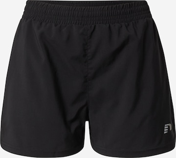 Newline Regular Workout Pants in Black: front