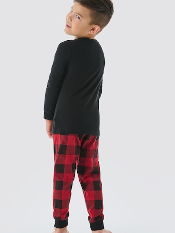 SCHIESSER Pajamas ' Family ' in Red