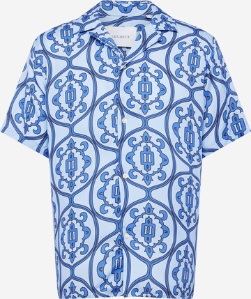 Les Deux Классический крой Рубашка в Синий: спереди