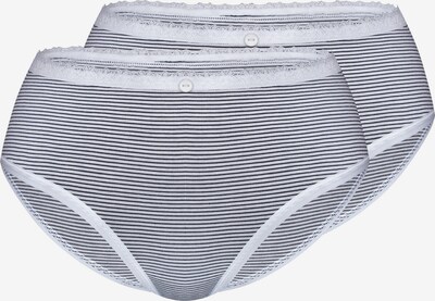 sassa Slip 'STRIPE RANGE' en noir / blanc, Vue avec produit