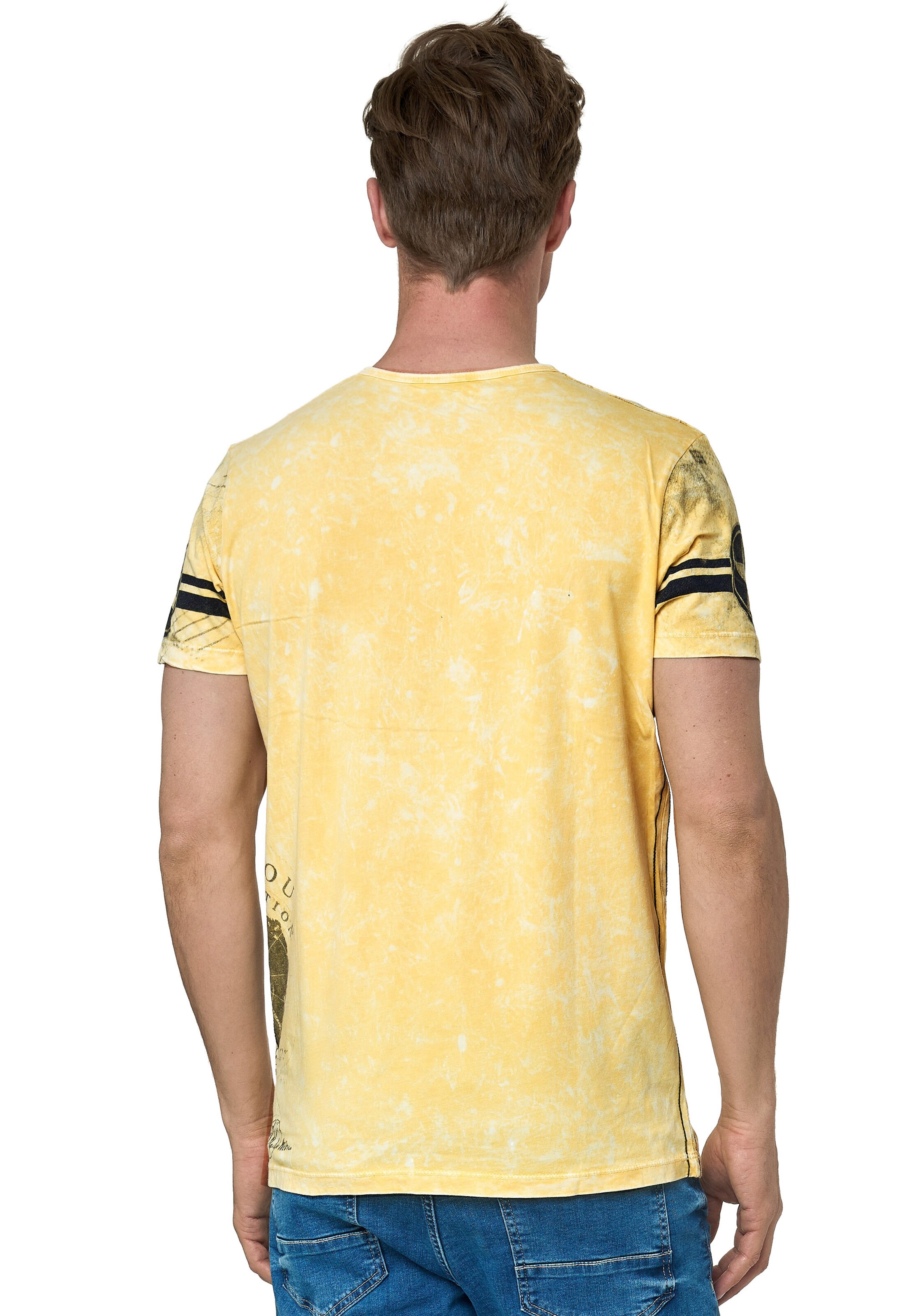 Rusty Neal T-Shirt in Gelb