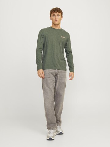 JACK & JONES Tričko 'JJALVIS' – zelená