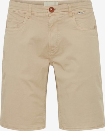 Regular Pantalon 'Woven' BLEND en beige : devant