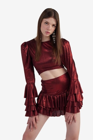 Costume HOLLY LOLLY en rouge : devant