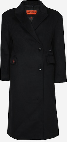 Manteau mi-saison AEMMI en noir : devant