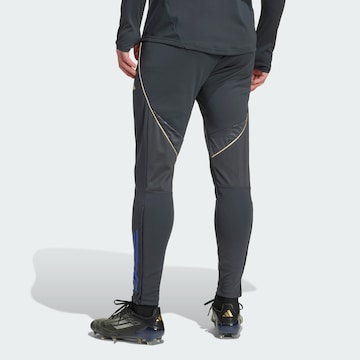 Skinny Pantalon de sport 'Olympique Lyon Tiro 25 Competition' ADIDAS PERFORMANCE en gris