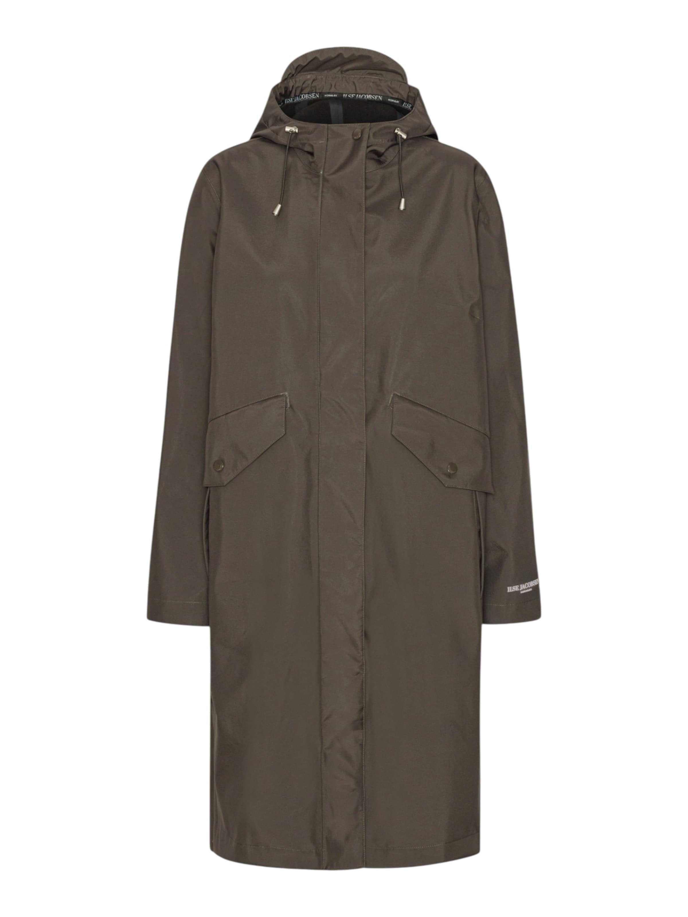 ILSE JACOBSEN Functionele mantel 'DAYBREAK03' in Bruin: voorkant