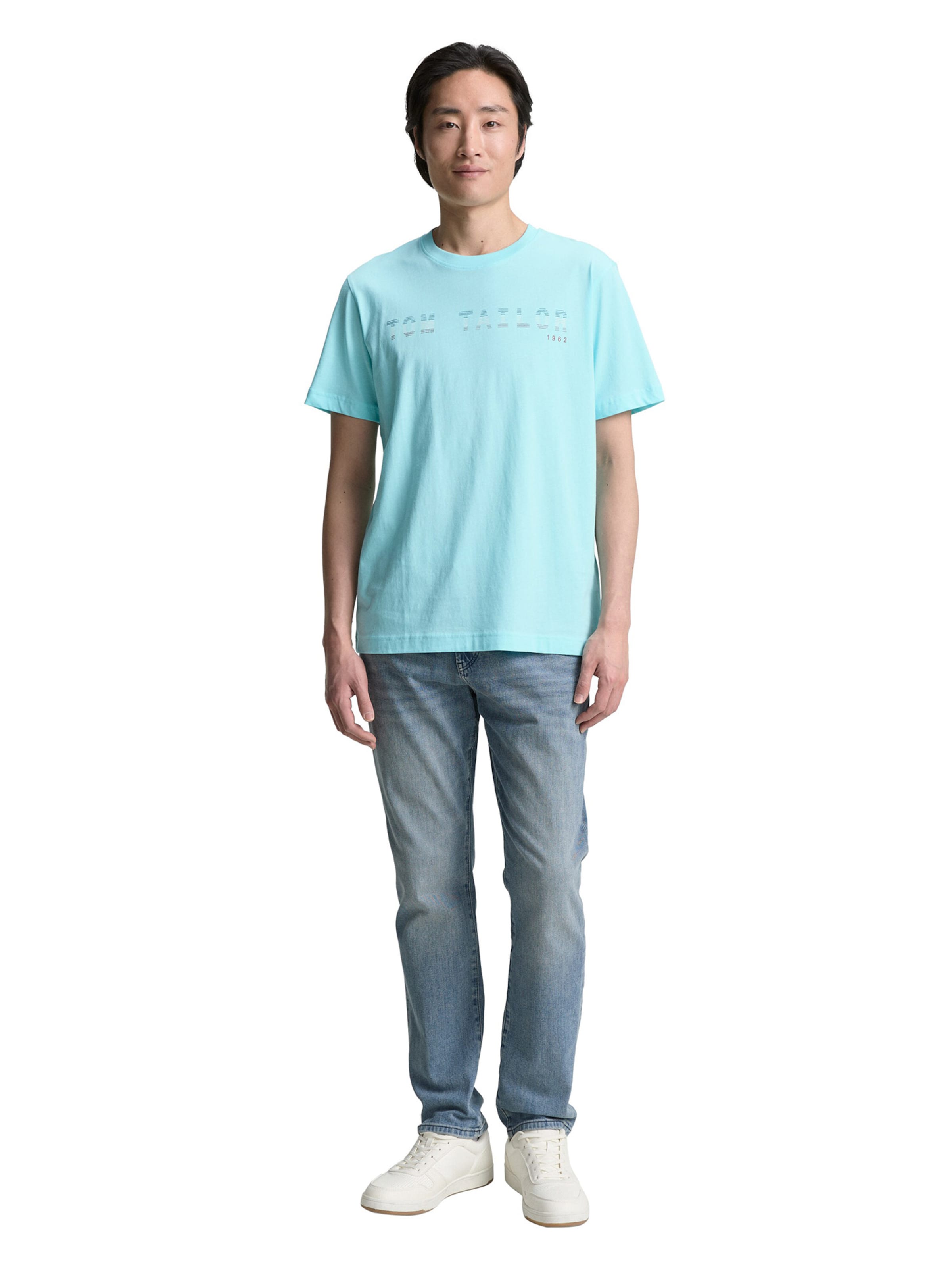 TOM TAILOR T-Shirt in Blau