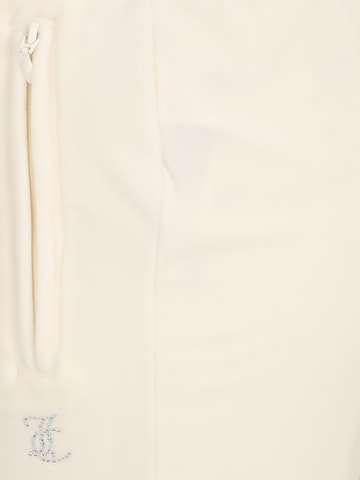 Juicy Couture Petite regular Παντελόνι 'TINA' σε λευκό