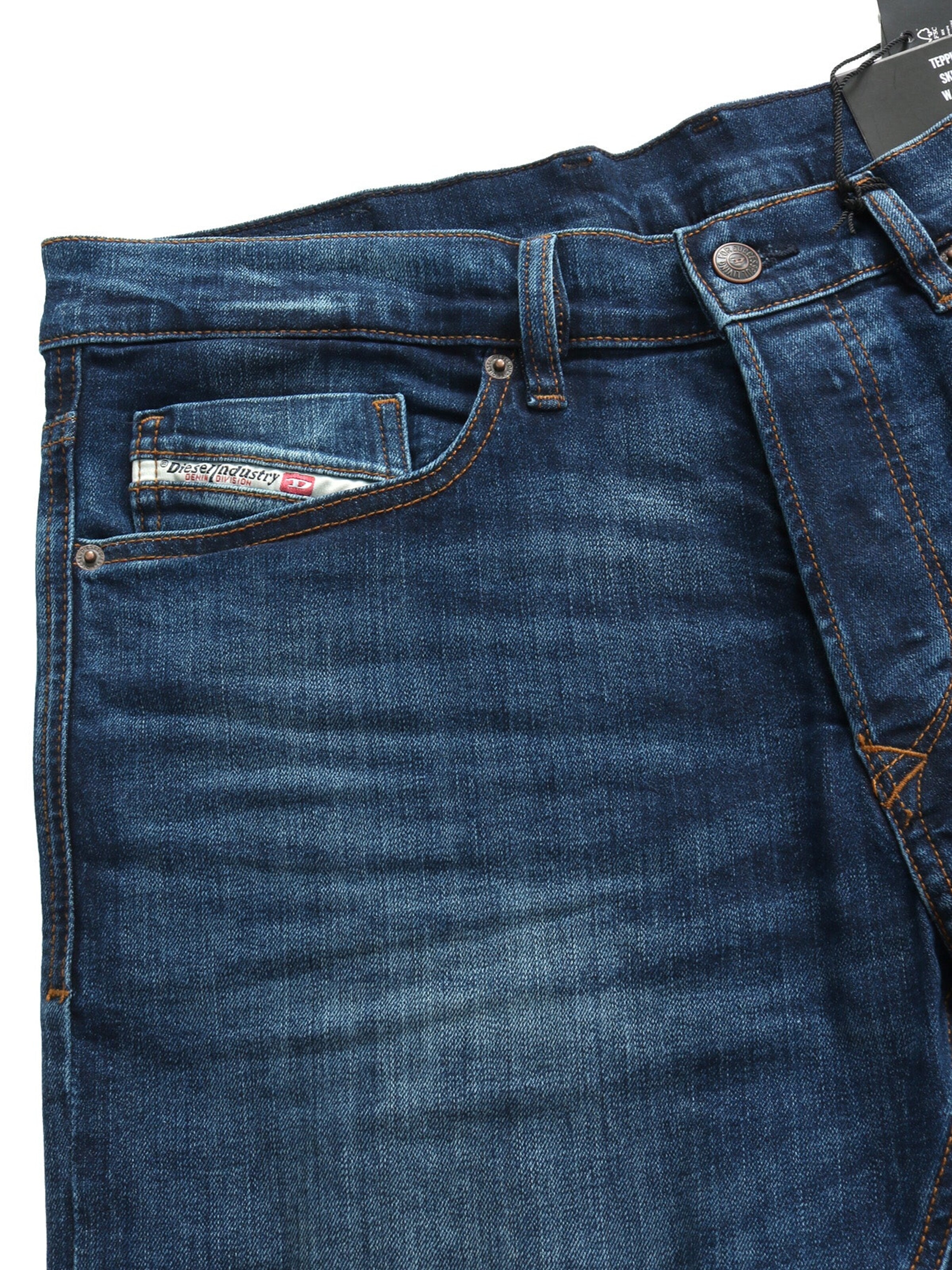 DIESEL Skinny Jeans 'TEPPHAR-X'‌‌‌‌ in Blau