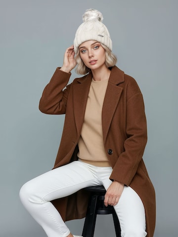 Neverless Mütze 'Caren' in Beige