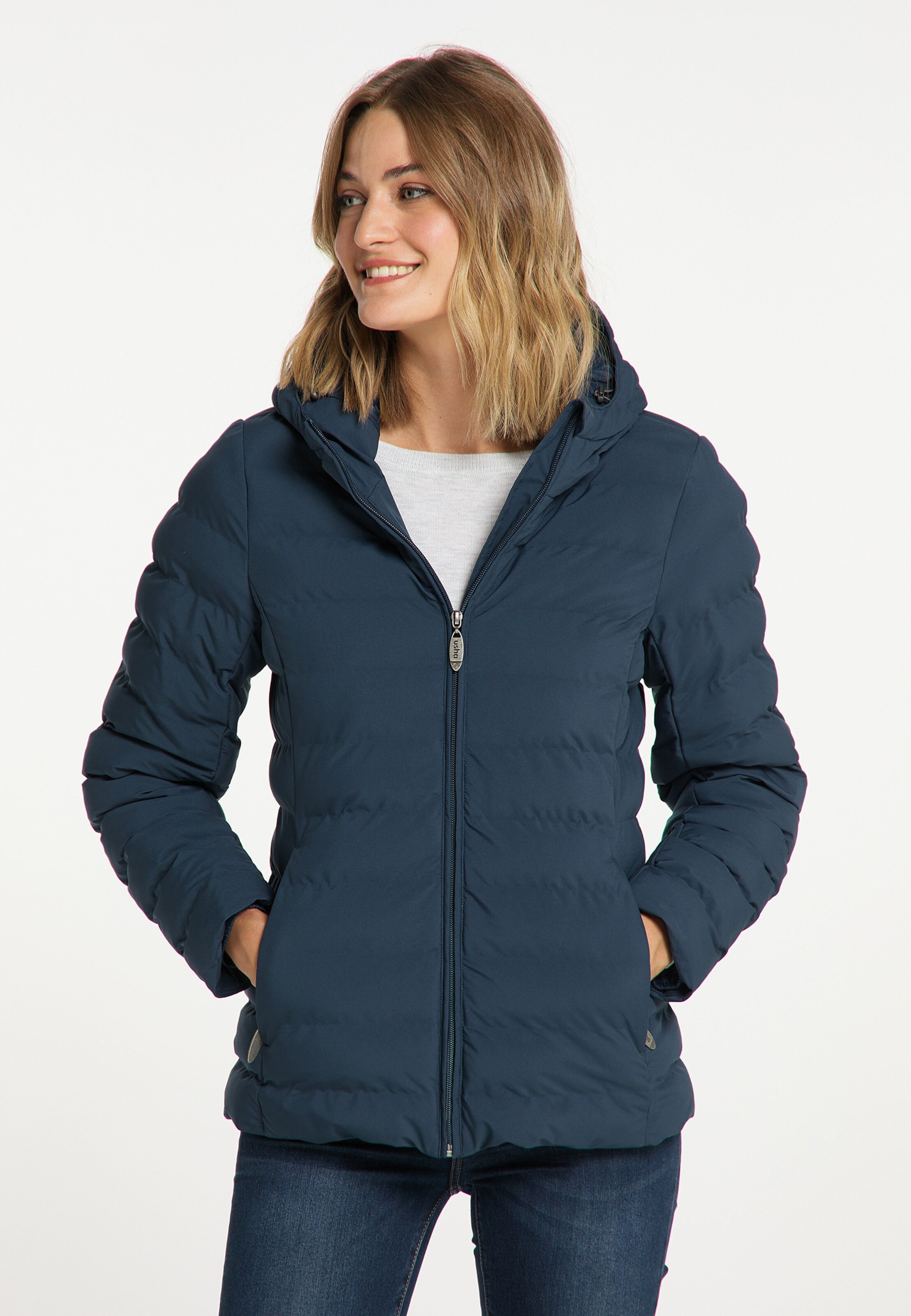 Frauen Jacken usha BLUE LABEL Funktionsjacke in Dunkelblau - MW31124 Frauen Jacken usha BLUE LABEL Funktionsjacke in Dunkelblau - MW31124