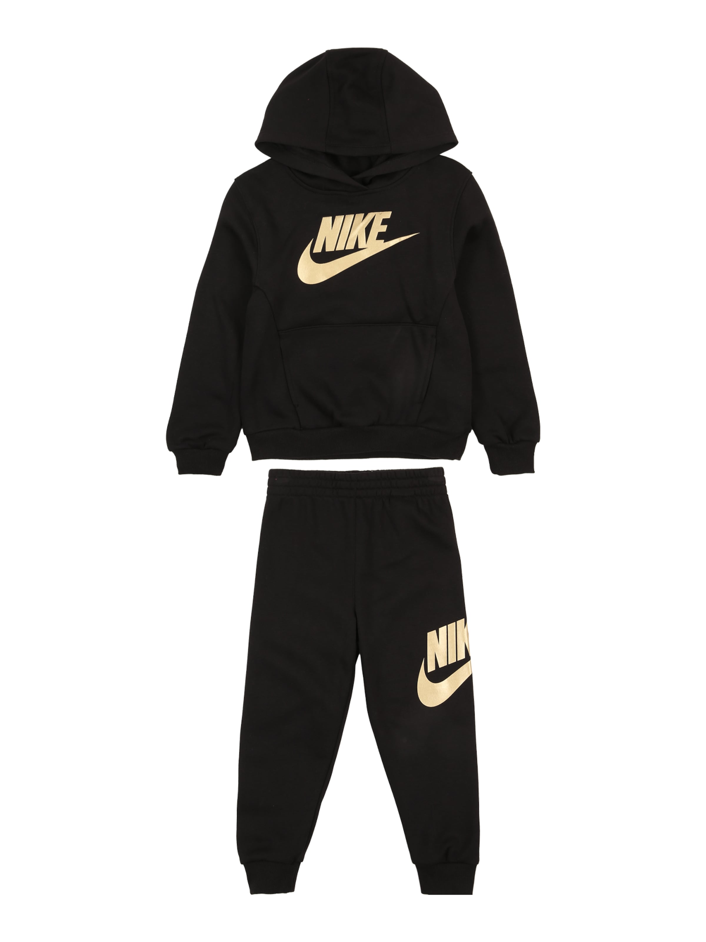 Nike Sportswear Joggingová souprava 'CLUB FLEECE' – černá: přední strana