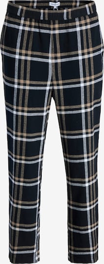 JACK & JONES Pyjamahousut 'JACRimon' värissä vaaleanruskea / musta / valkoinen, Tuotenäkymä