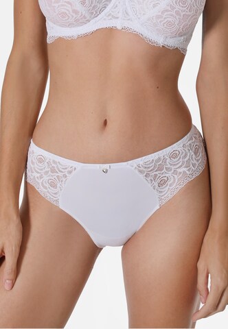 Slip 'BEAUTIFUL ROSE' sassa en blanc : devant