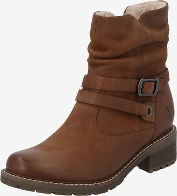 Bottines 'Fayeth' Palado en marron : devant