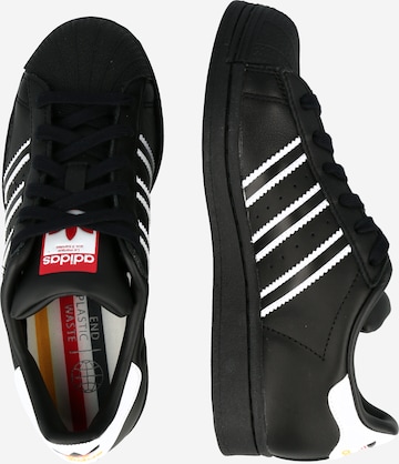 Sneaker 'Superstar' de la ADIDAS ORIGINALS pe negru