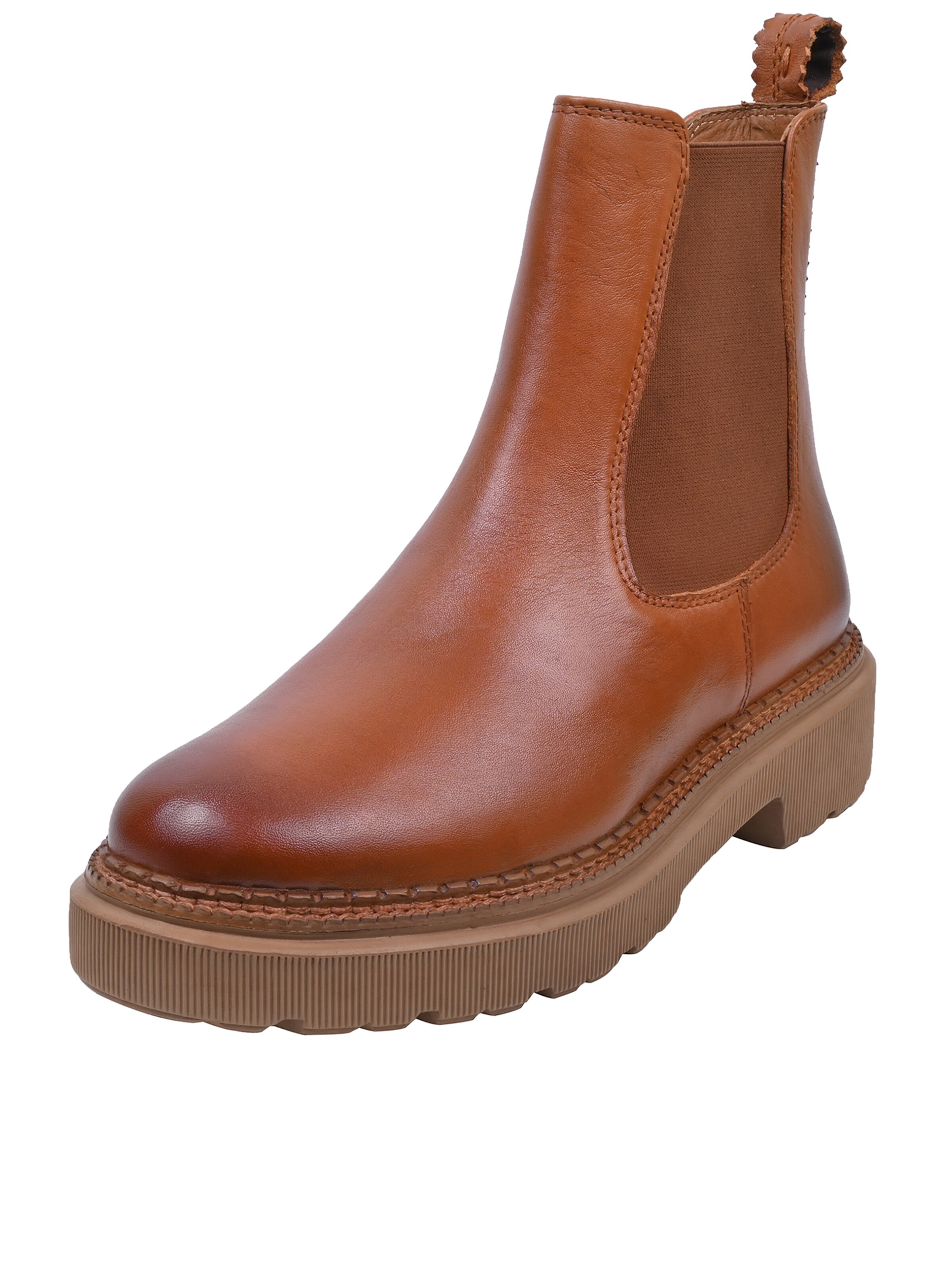 Crickit Chelsea Boot ' URBINO ' in Braun: Vorderseite