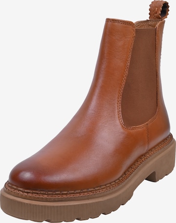 Crickit Chelsea Boot ' URBINO ' in Braun: Vorderseite