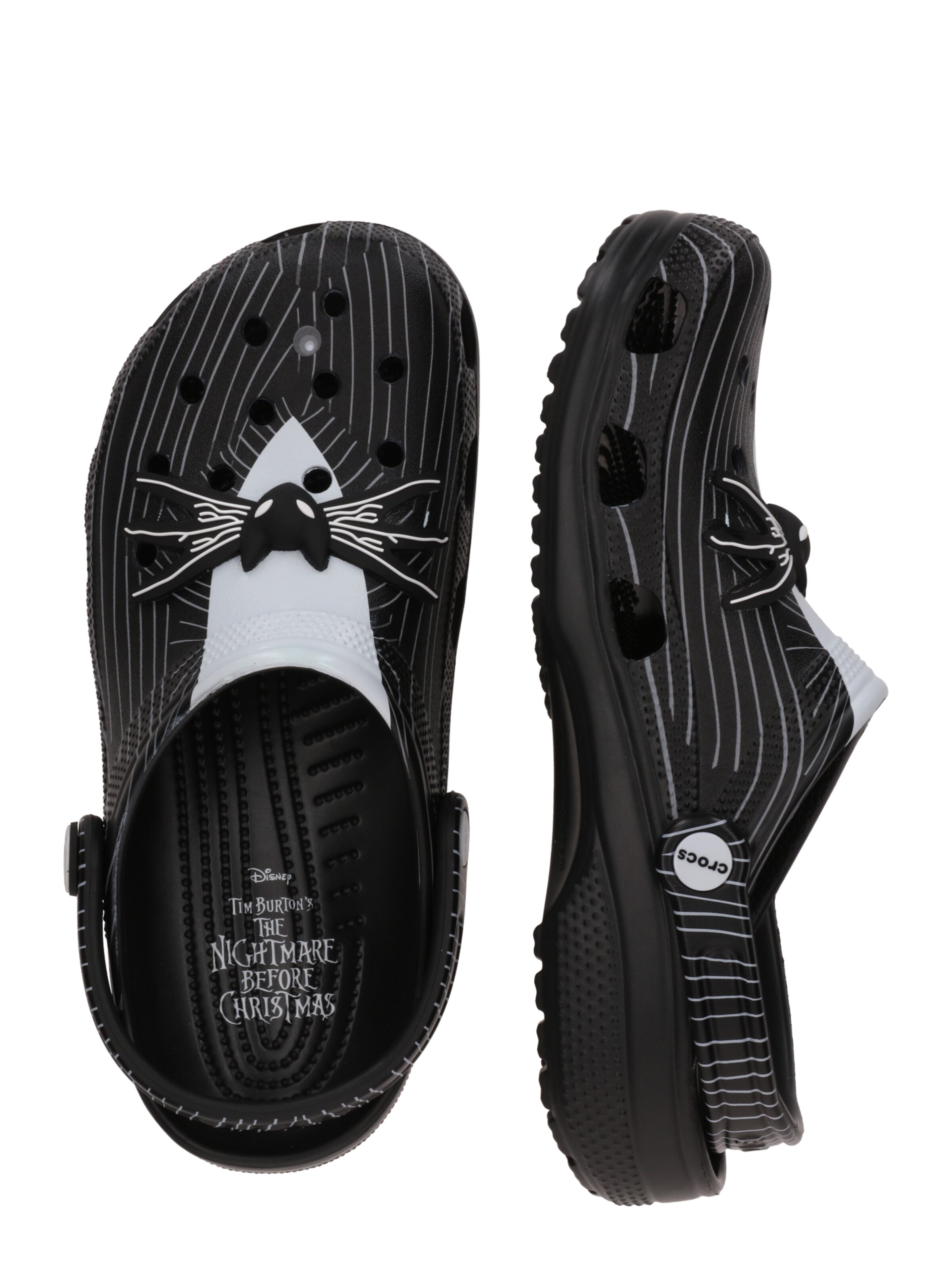 Crocs Klumpák 'Nghtmre Bfr Chrstms Cls' - fekete