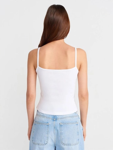 Dilvin Blouse in White
