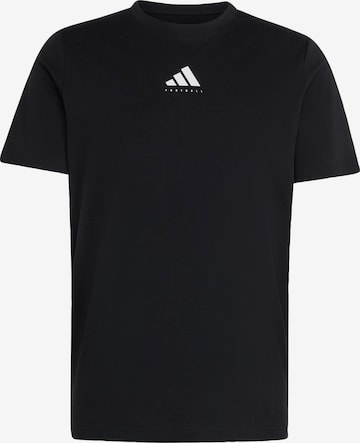 Maglia funzionale di ADIDAS PERFORMANCE in nero: frontale