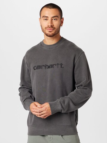 Carhartt WIP Sweatshirt 'Duster' in Black: front