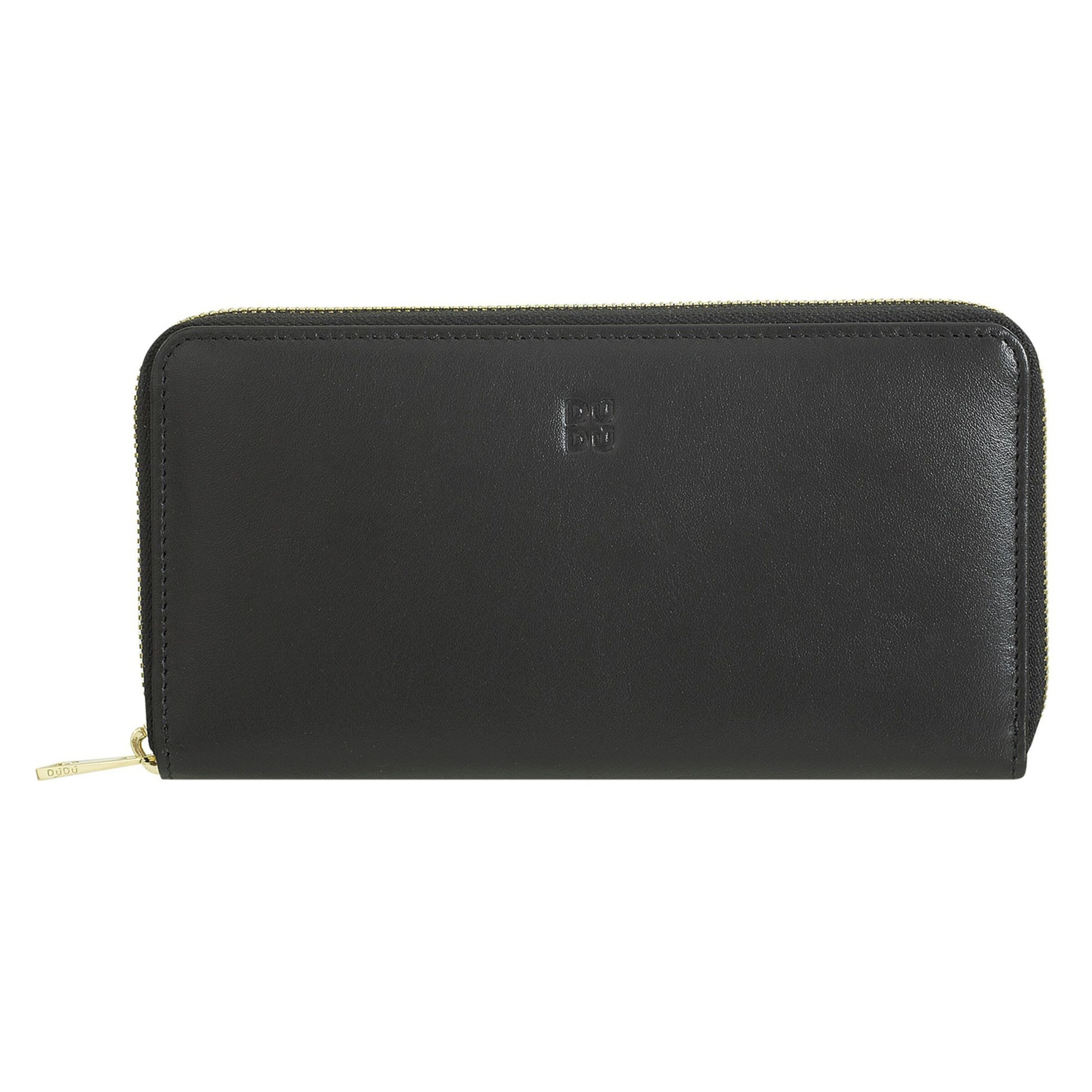 DuDu Wallet in Grey: front