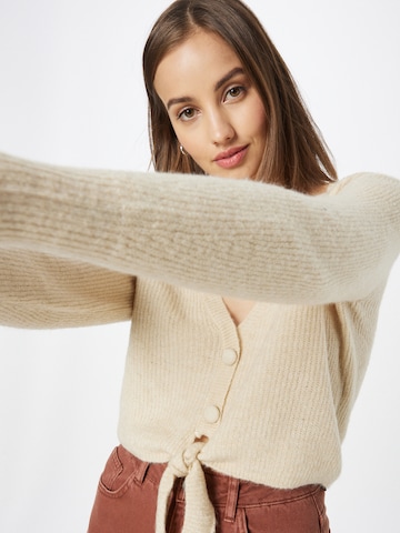 ONLY Knit Cardigan 'MONICA' in Beige